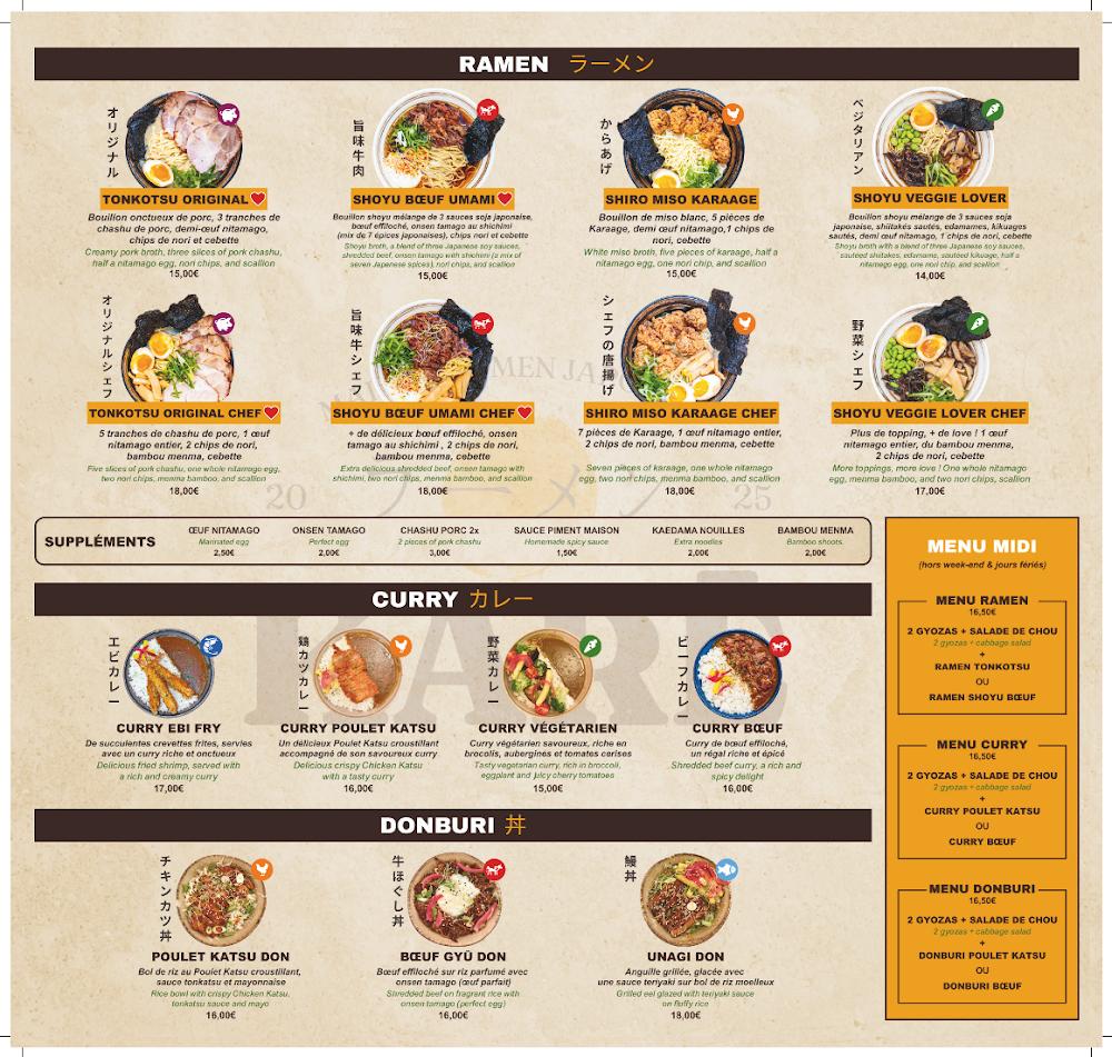 Kare - Pont Neuf - Menu Image 2